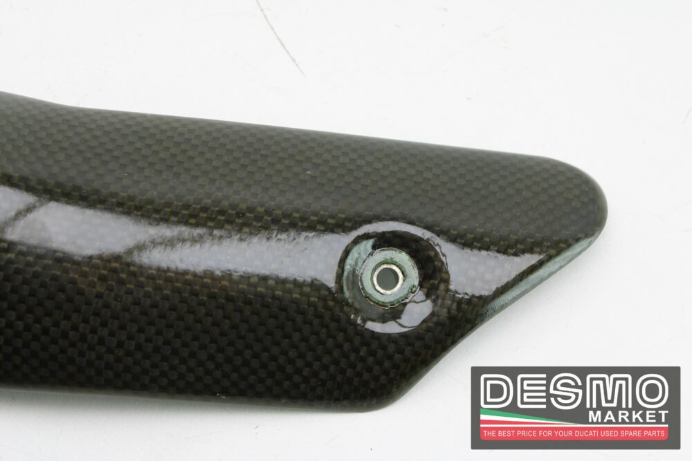 Paracalore scarico carbonio originale ATR Ducati 749 999 - immagine 3
