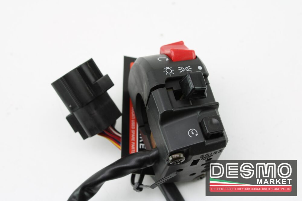 Blocchetto devioluci destro Ducati 749 999 Prima serie - immagine 5