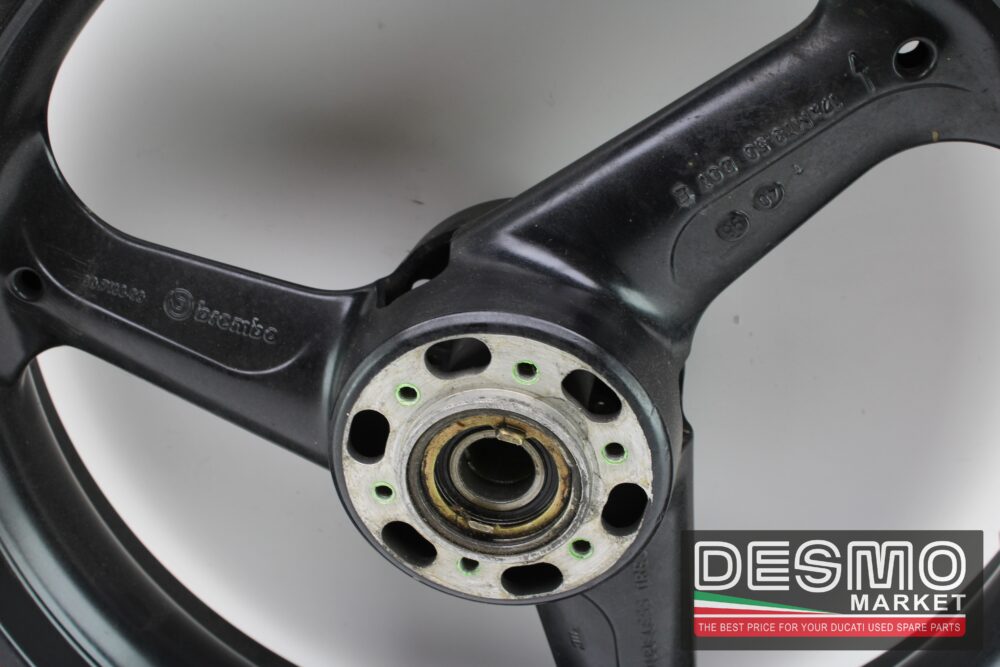 Cerchio anteriore 3 razze Ducati 748 916 996 Monster 900 - immagine 4