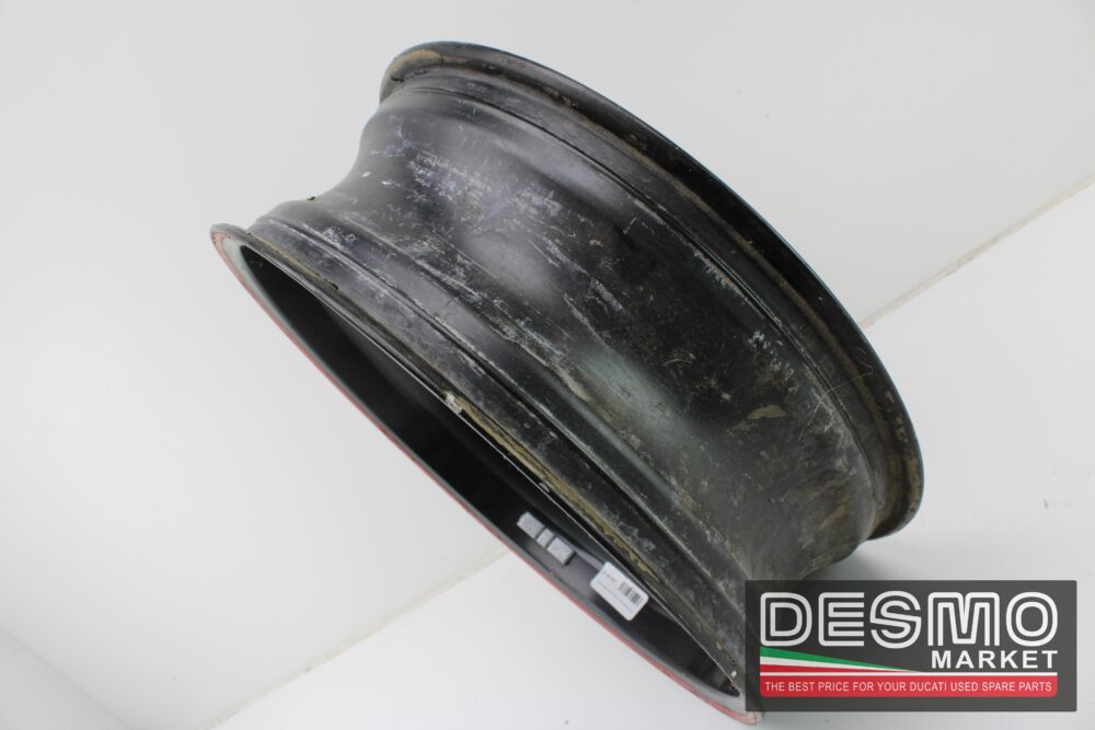 Cerchio posteriore 3 razze Ducati 748 916 996 - immagine 6