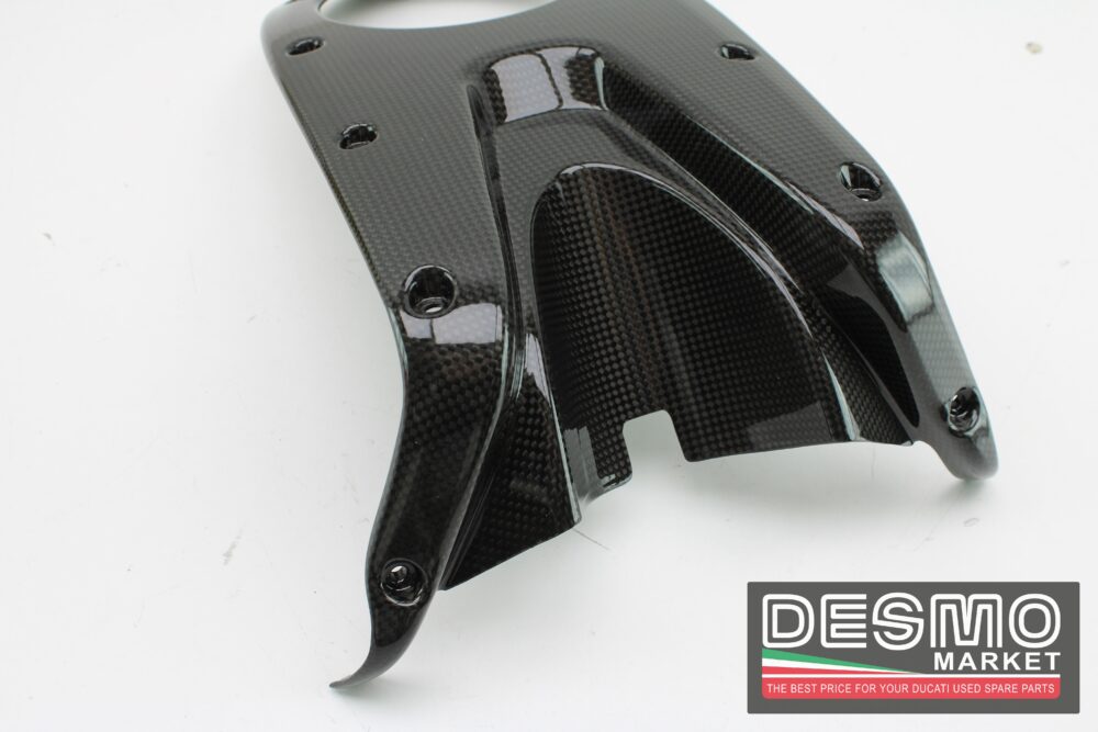 Cover Serbatoio Carbonio Originale Ducati Monster 696 796 1100 - immagine 3