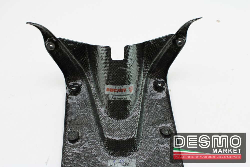 Cover Serbatoio Carbonio Originale Ducati Monster 696 796 1100 - immagine 4