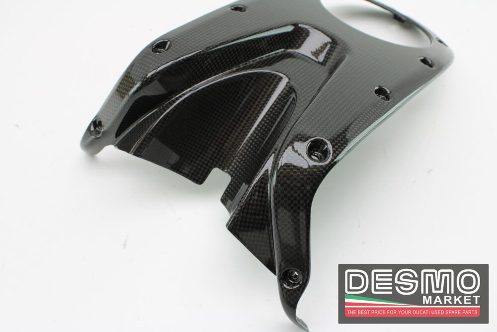 Cover Serbatoio Carbonio Originale Ducati Monster 696 796 1100 - immagine 6