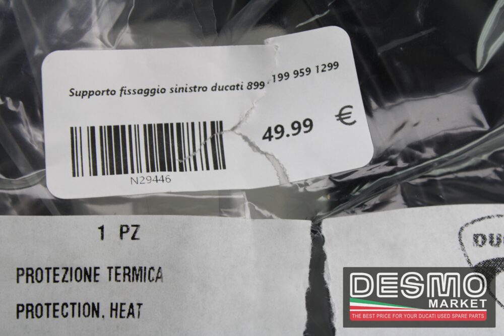 Supporto fissaggio sinistro carena ducati 899 1199 959 1299 - immagine 7