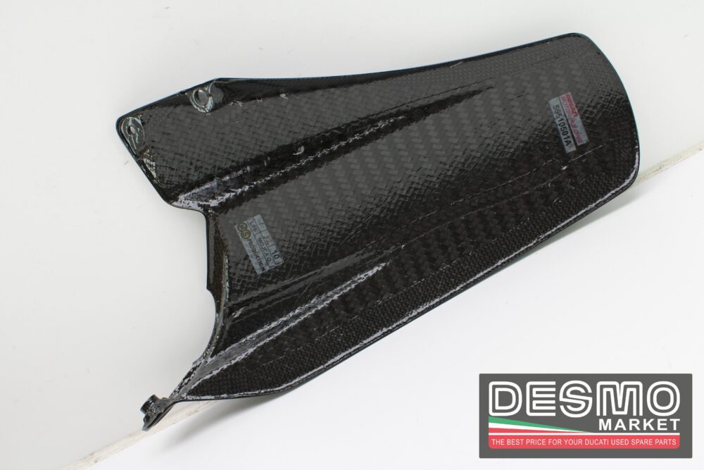 Parafango posteriore carbonio Ducati Multistrada 1200 My 10 -14 - immagine 3