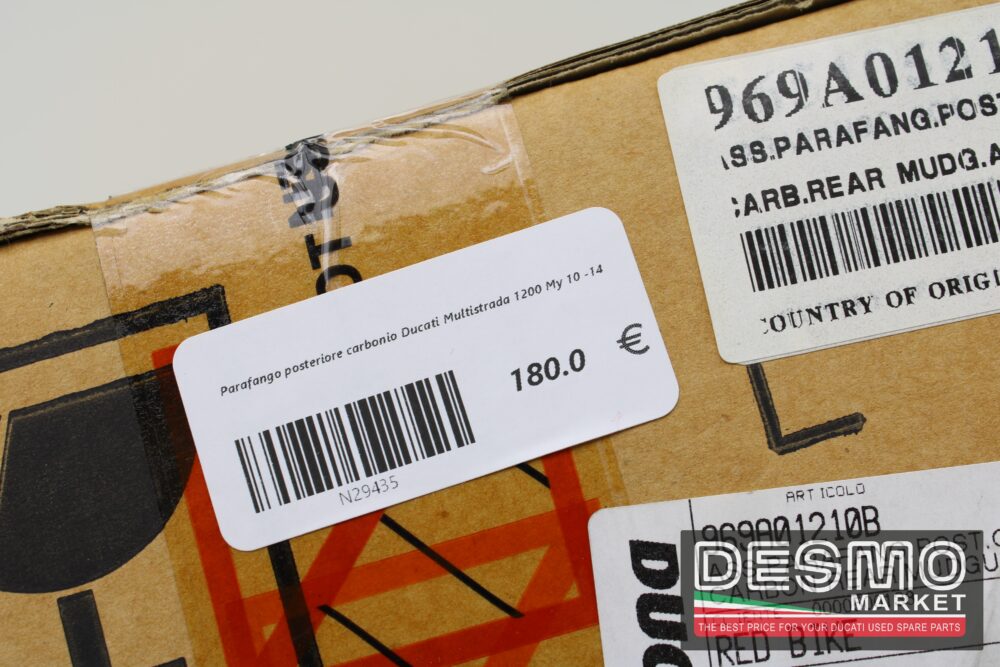 Parafango posteriore carbonio Ducati Multistrada 1200 My 10 -14 - immagine 6
