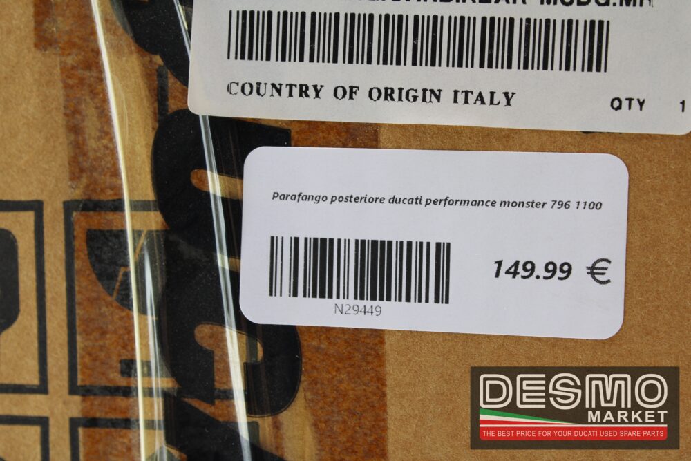 Parafango posteriore ducati performance monster 796 1100 - immagine 6