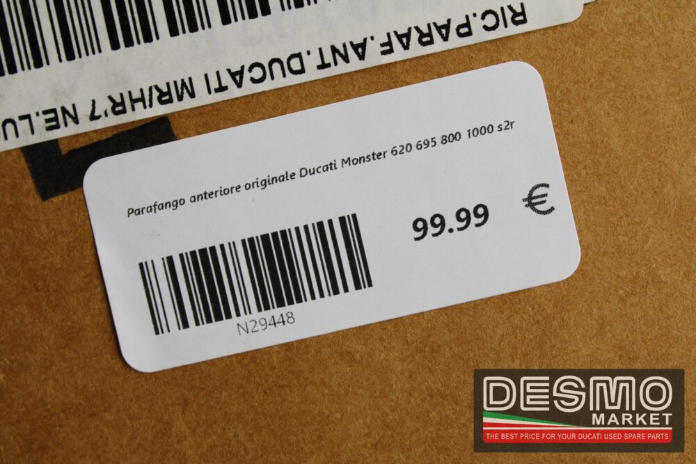 Parafango anteriore originale Ducati Monster 620 695 800 1000 s2r - immagine 8