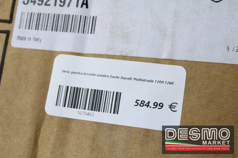 Stelo gamba forcella sinistro Sachs Ducati Multistrada 1200 1260 - immagine 8