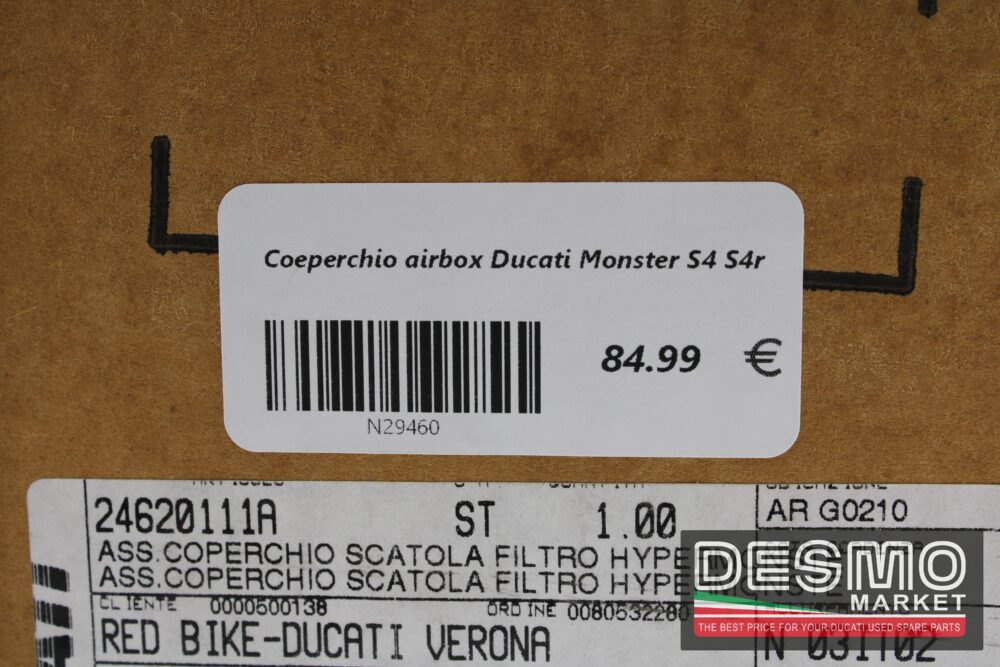 Coperchio airbox Ducati Monster S4 S4r - immagine 5