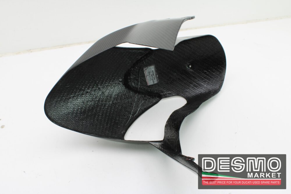 Parafango anteriore carbonio Ducati performance  monster 696 796 1100 - immagine 5