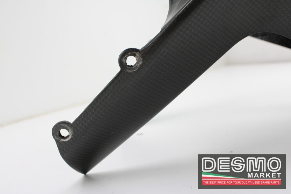 Parafango anteriore carbonio Ducati performance  monster 696 796 1100 - immagine 6