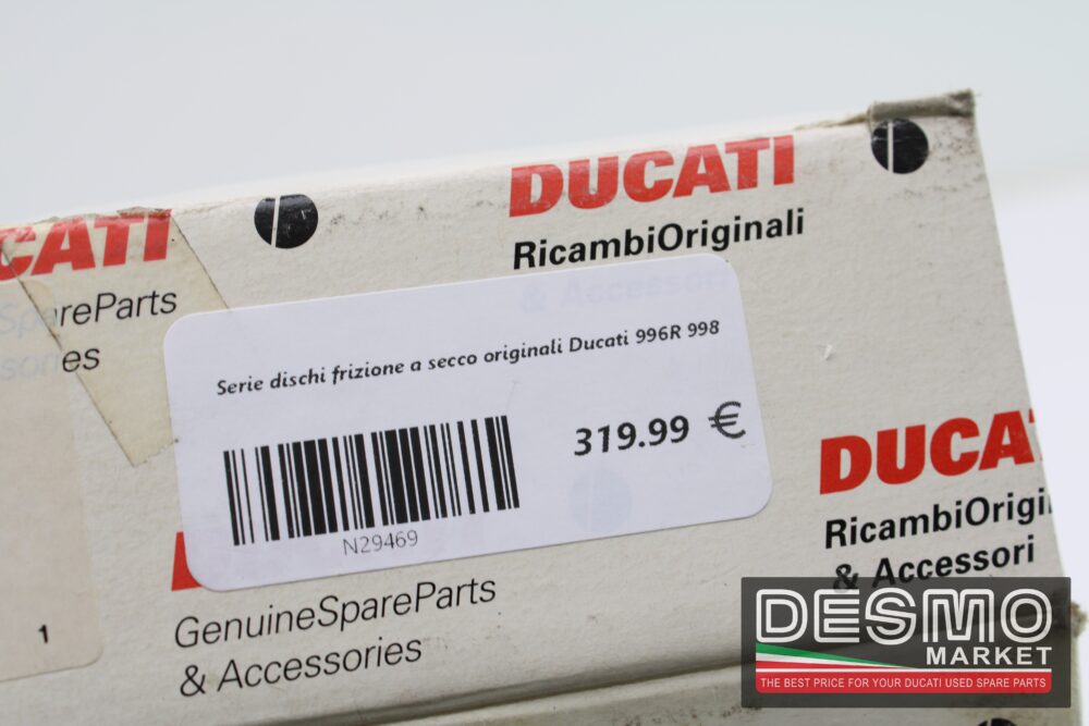 Serie dischi frizione a secco originali Ducati 996R 998 - immagine 6