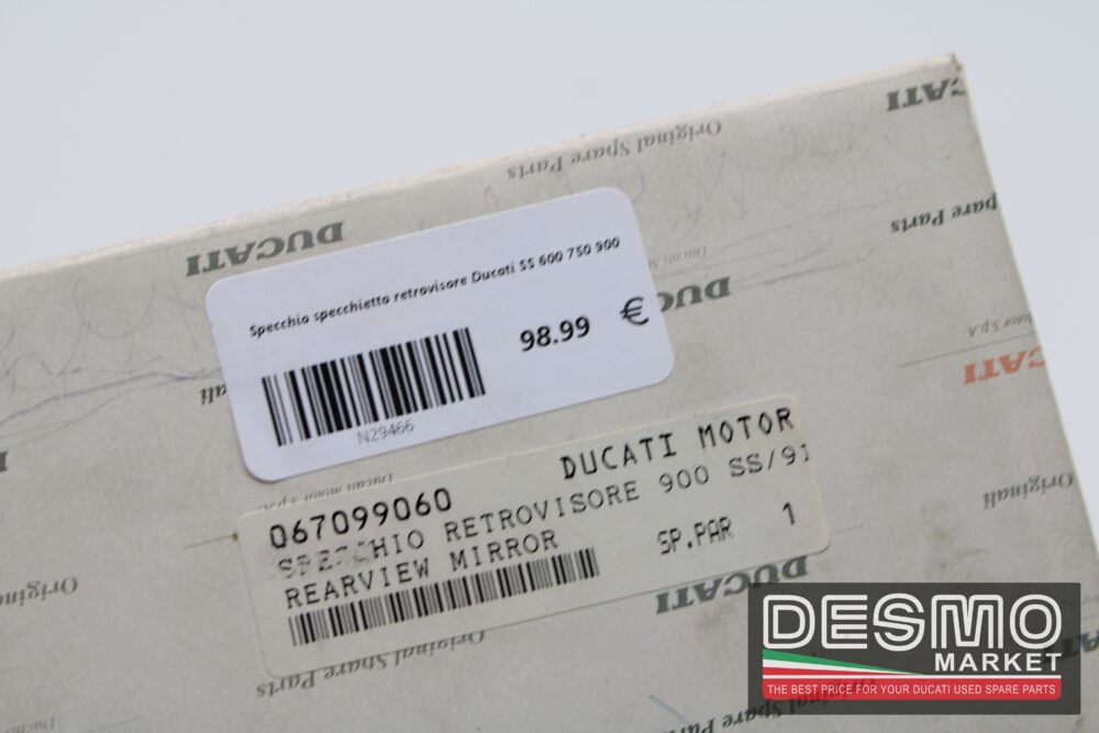 Specchio specchietto retrovisore Ducati SS 600 750 900 - immagine 7