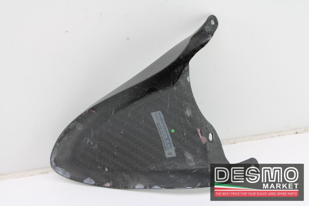 Parafango Posteriore Carbonio Ducati Hypermotard 796 1100 - immagine 5