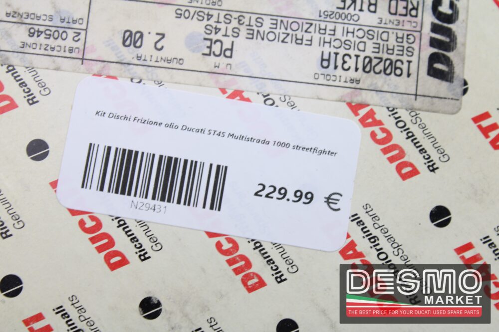 Kit Dischi Frizione olio Ducati ST4S Multistrada 1100 streetfighter - immagine 3