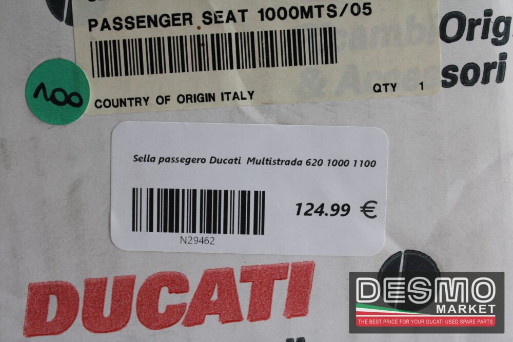 Sella passeggero Ducati Multistrada 620 1000 1100 - immagine 7