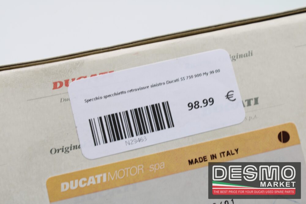 Specchio specchietto retrovisore sinistro Ducati SS 750 900 My 99 00 - immagine 4