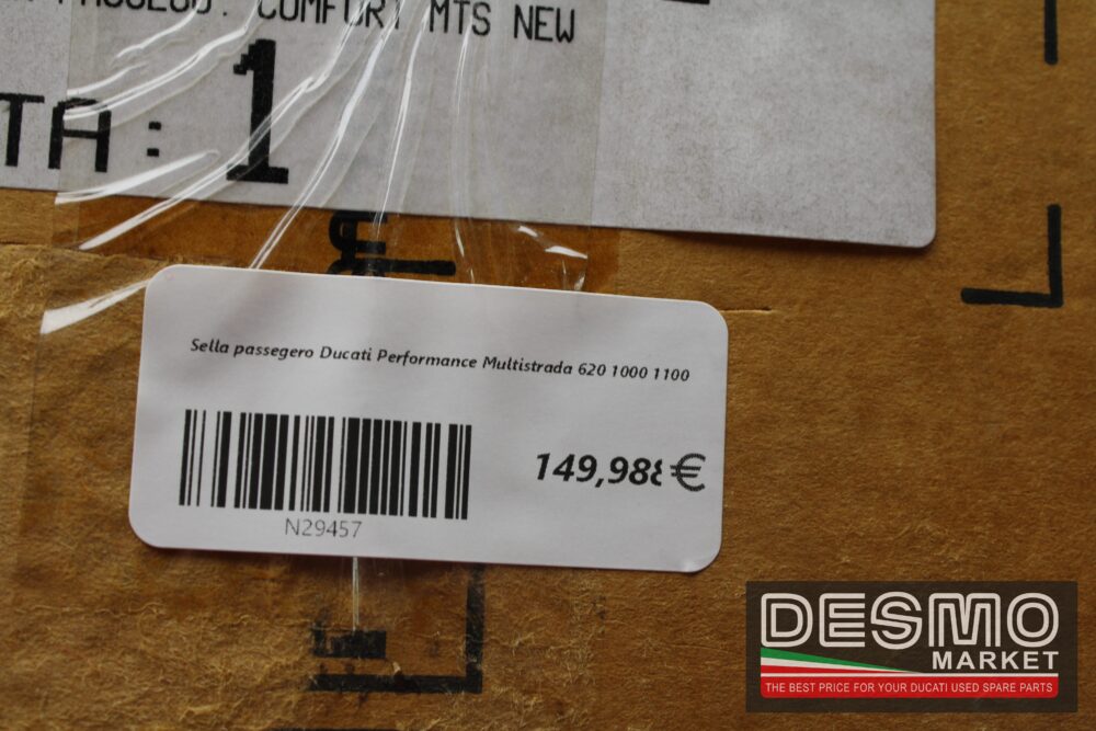 Sella passegero Ducati Performance Multistrada 620 1000 1100 - immagine 7