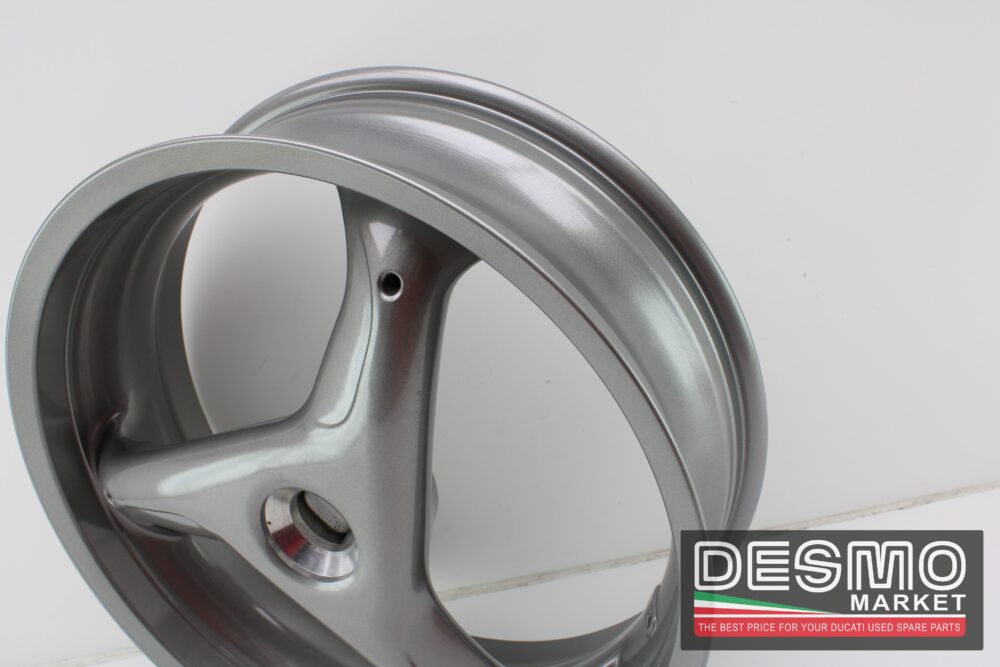 Cerchio ruota posteriore grigio Ducati 748 916 996 998 - immagine 3