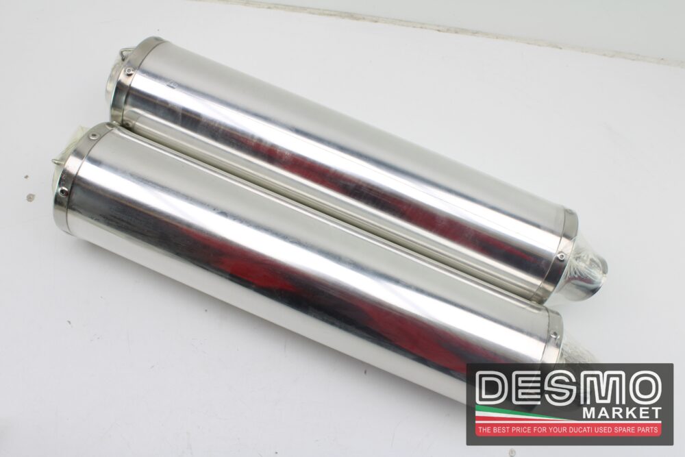 Terminali di scarico acciao Ducati Performance ST2 ST3 ST4 - immagine 2
