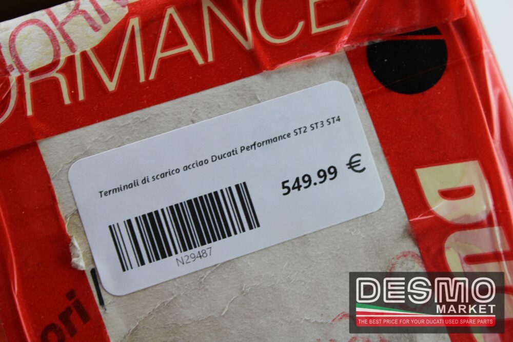 Terminali di scarico acciao Ducati Performance ST2 ST3 ST4 - immagine 8