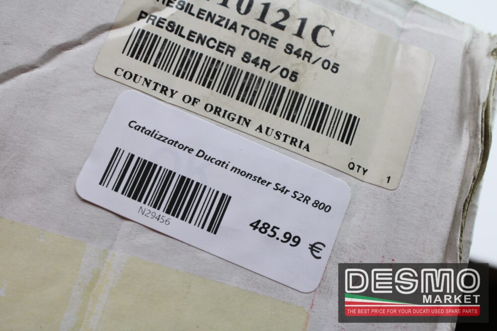 Catalizzatore Ducati monster S4r S2R 800 - immagine 7