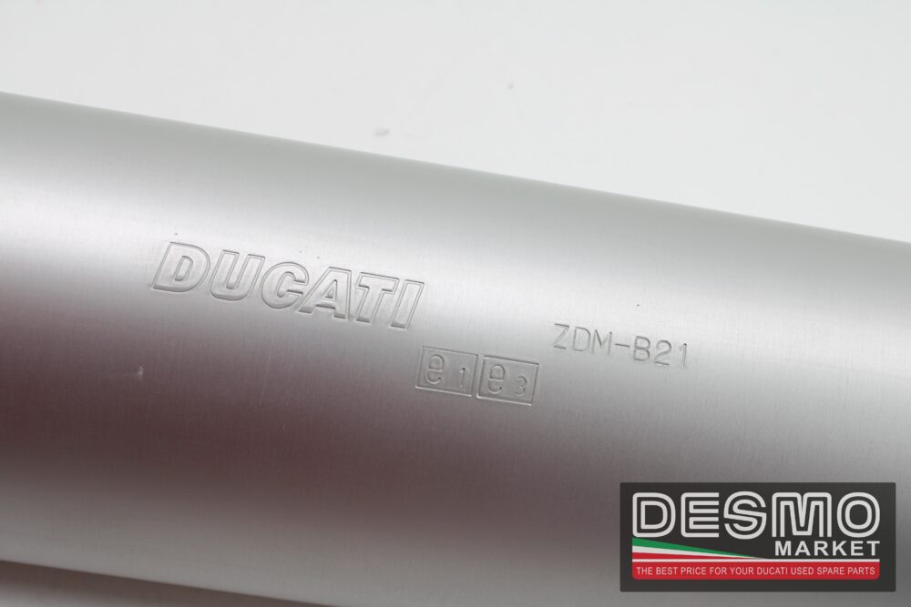 Silenziatore Destro Ducati monster 400 620 800 1000 - immagine 5