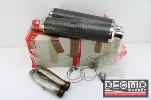 Terminali di scarico Carbonio Ducati Performance Ducati monster