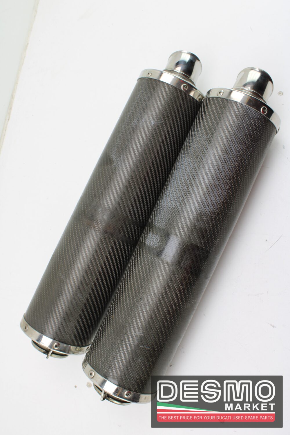 Terminali di scarico Carbonio Ducati Performance Ducati monster - immagine 2