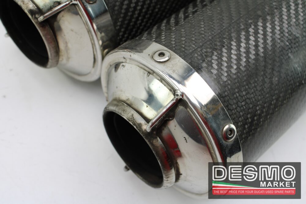 Terminali di scarico Carbonio Ducati Performance Ducati monster - immagine 4