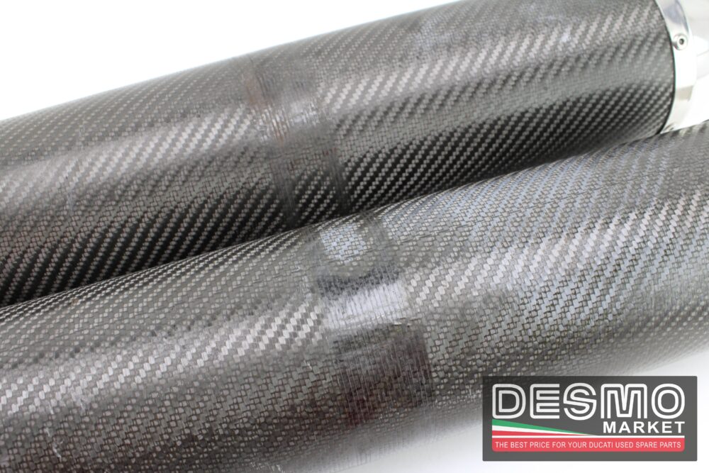 Terminali di scarico Carbonio Ducati Performance Ducati monster - immagine 6