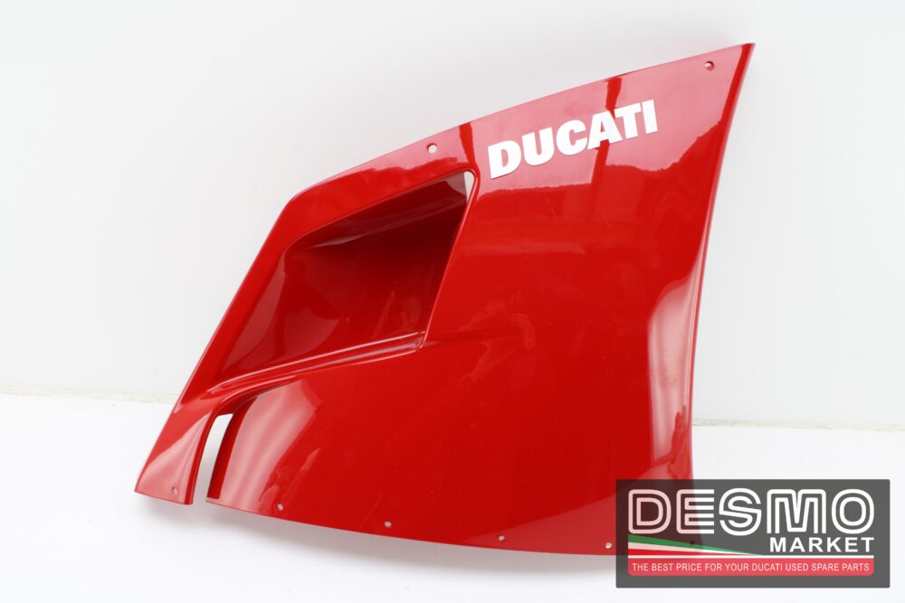 Semicarena Superiore Destra Rossa Originale Ducati 748 916 - immagine 2