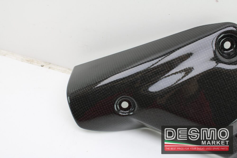 Paracalore scarico Carbonio Ducati Performance Ducati 848 1098 1198 - immagine 4