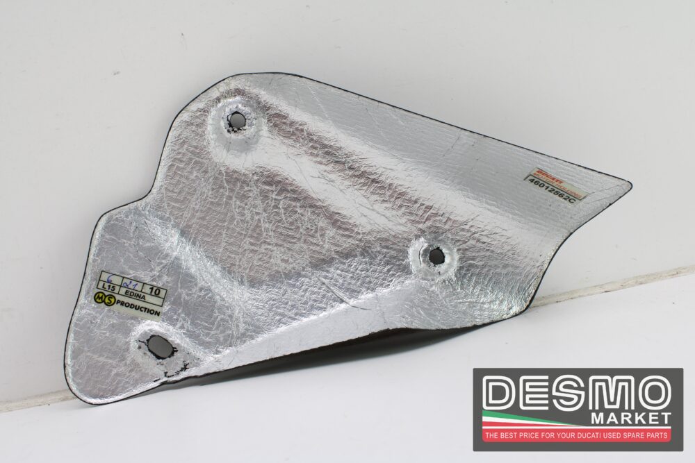 Paracalore scarico Carbonio Ducati Performance Ducati 848 1098 1198 - immagine 5