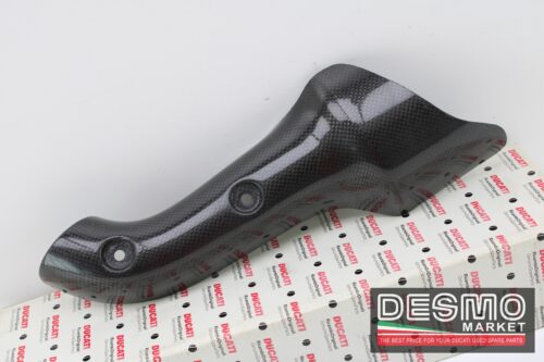 Protezione silenziatore destro carbonio alti Ducati Monster
