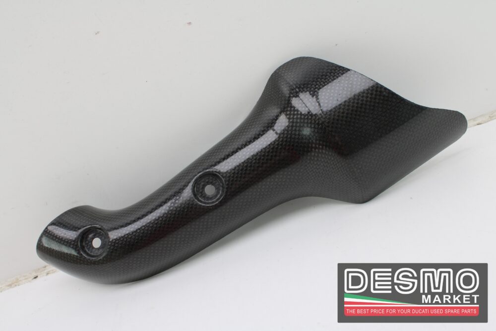 Protezione silenziatore destro carbonio alti Ducati Monster - immagine 2