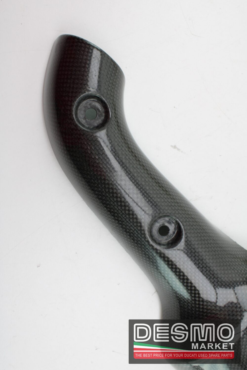 Protezione silenziatore destro carbonio alti Ducati Monster - immagine 4