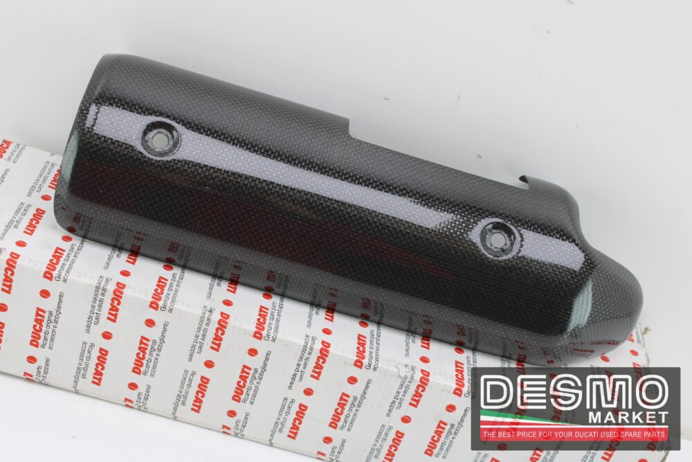 Paracalore silenziatore carbonioe Ducati monster s2r 800 1000 S4r S4rs