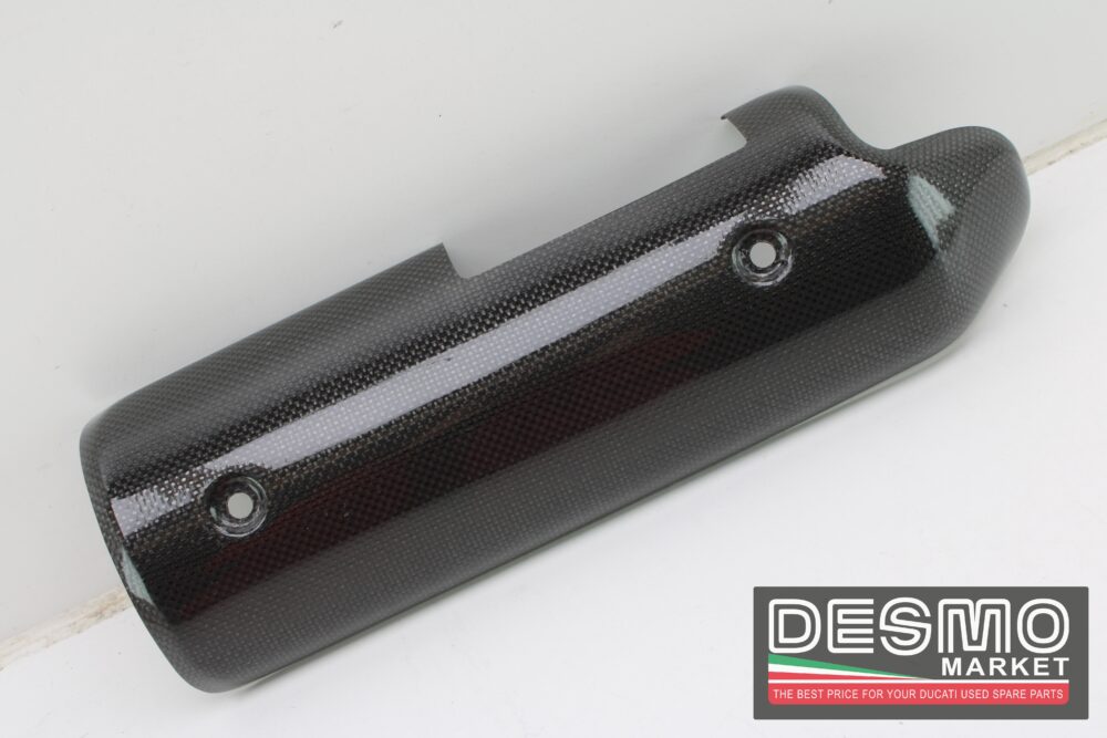 Paracalore silenziatore carbonioe Ducati monster s2r 800 1000 S4r S4rs - immagine 2