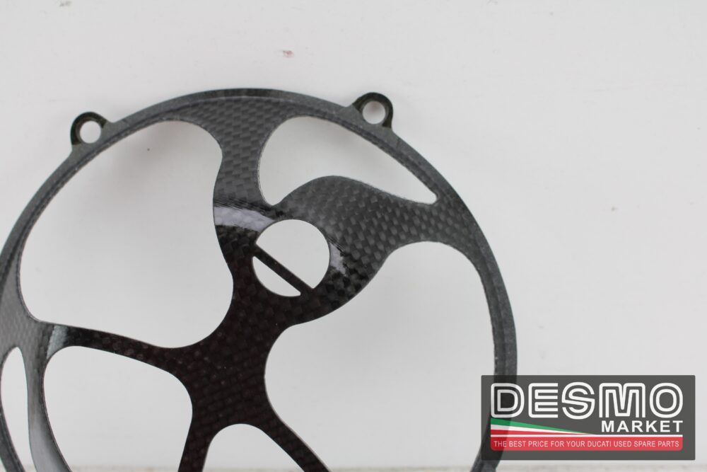 Coperchio frizione Carbonio alleggerito Ducati Performance - immagine 3