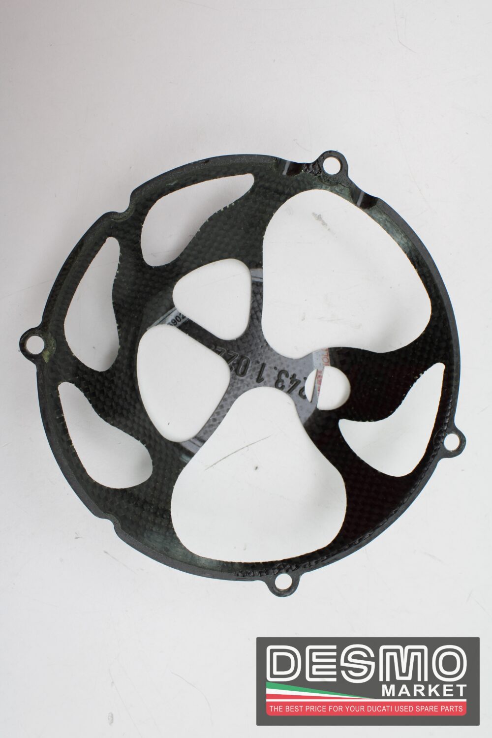 Coperchio frizione Carbonio alleggerito Ducati Performance - immagine 4