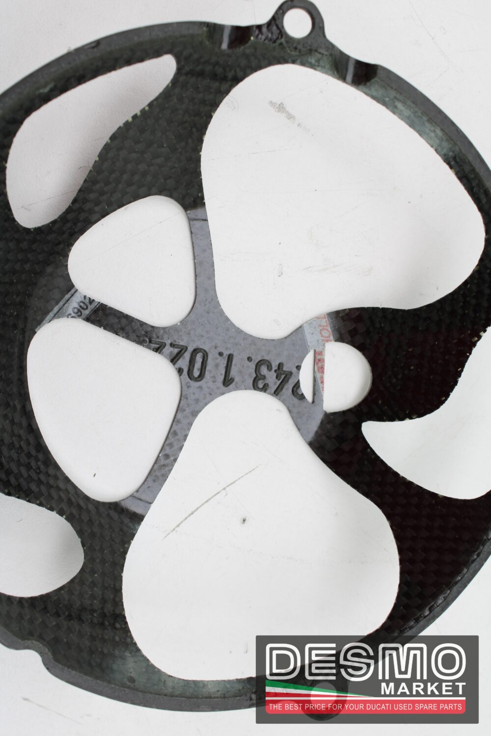 Coperchio frizione Carbonio alleggerito Ducati Performance - immagine 5
