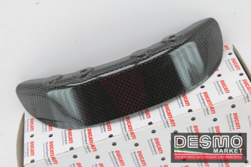 Paraspruzzi posteriore corona carbonio hypermotard 796 1100
