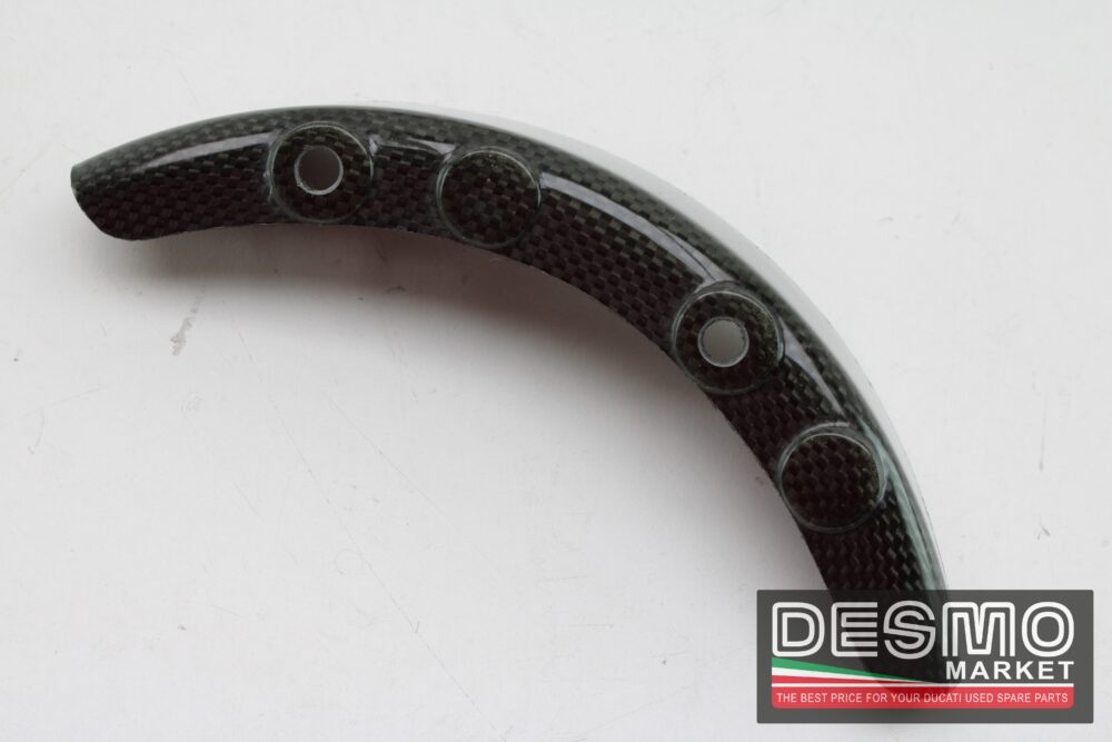 Paraspruzzi posteriore corona carbonio hypermotard 796 1100 - immagine 2