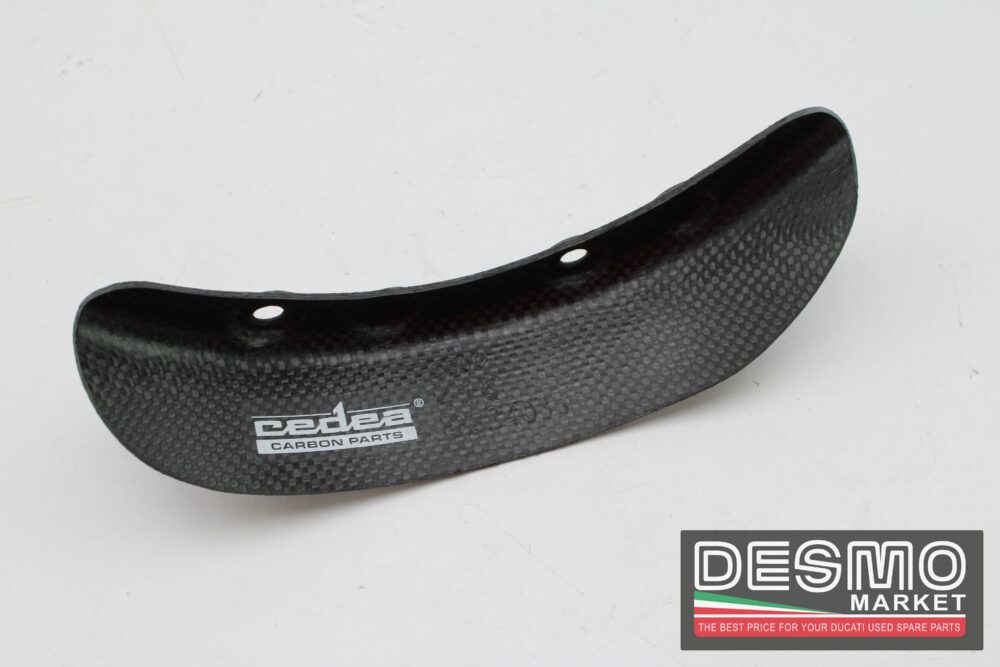 Paraspruzzi posteriore corona carbonio hypermotard 796 1100 - immagine 3