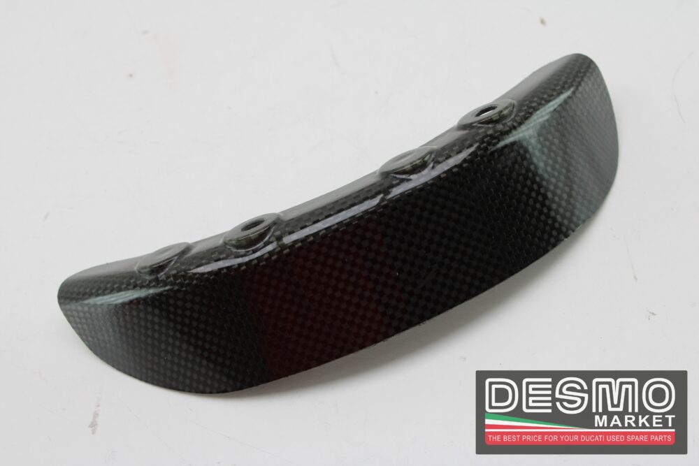 Paraspruzzi posteriore corona carbonio hypermotard 796 1100 - immagine 4