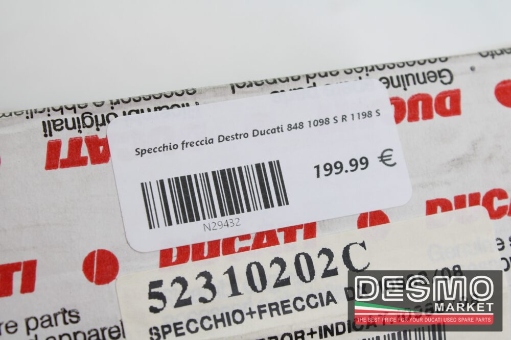 Specchio freccia Destro Ducati 848 1098 S R 1198 S - immagine 6