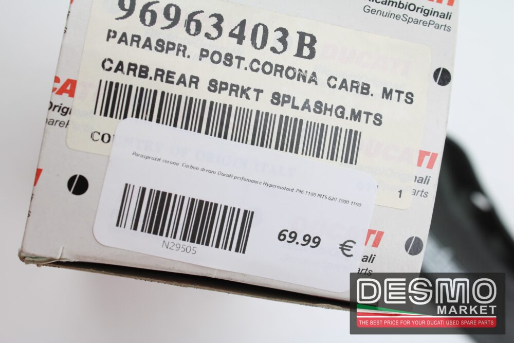 Paraspruzzi corona  Ducati perfomance Hypermotard 796 1100 - immagine 5