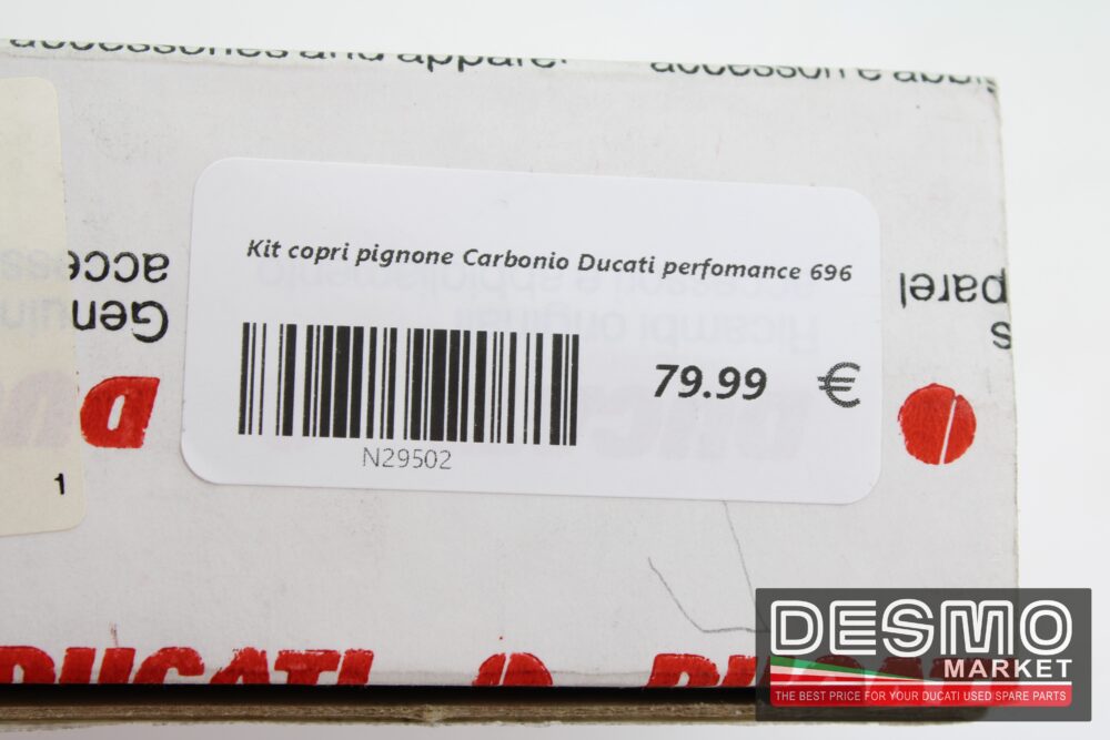 Kit copri pignone Carbonio Ducati perfomance 696 - immagine 6